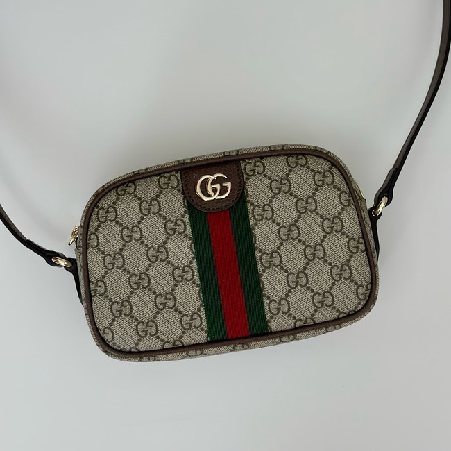 Gucci Ophidia small camera bag 838480 dark brown