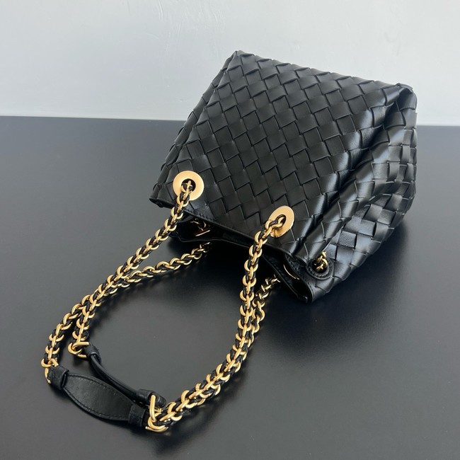 Bottega Veneta Small Parachute Chain 817175 black