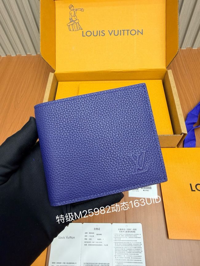 Louis Vuitton Marco Wallet M25982 Navy