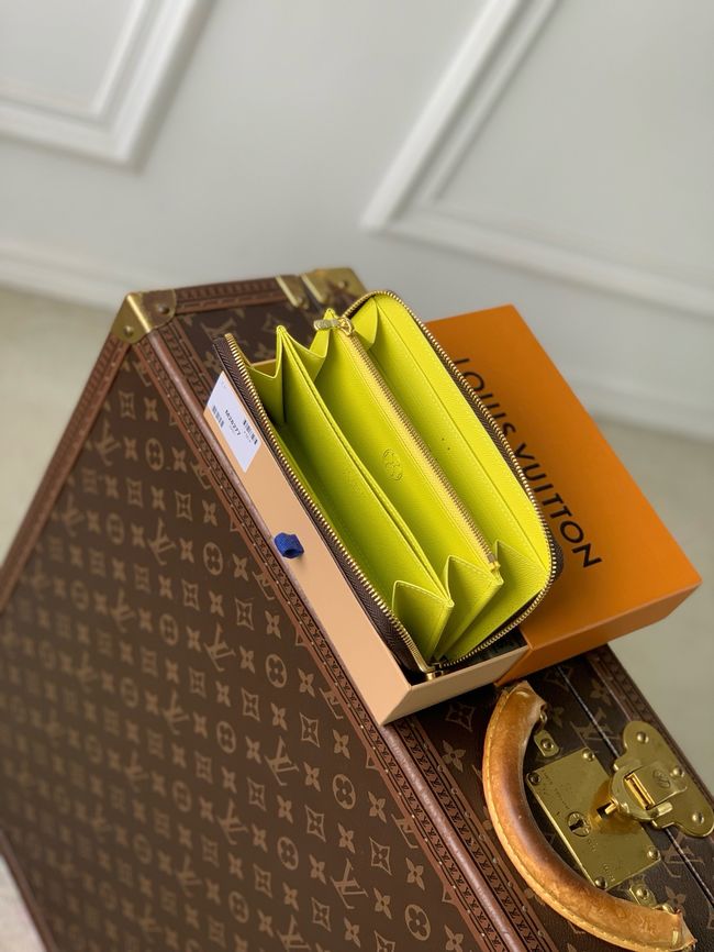 Louis Vuitton Zippy Wallet M28278 Lemon
