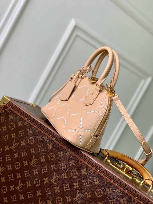 Louis Vuitton Alma BB M28458 Hazelnut Couture