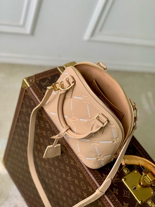 Louis Vuitton Alma BB M28458 Hazelnut Couture