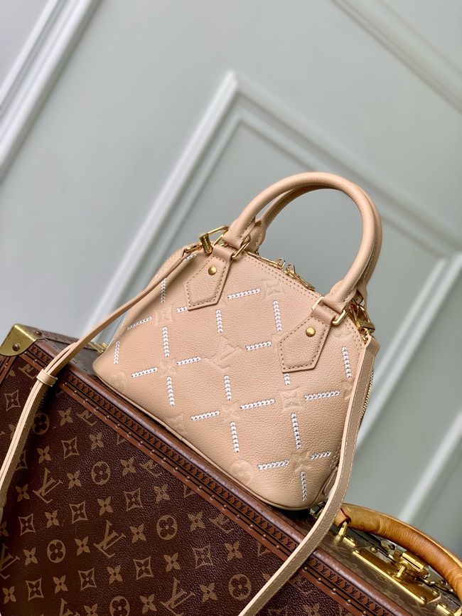 Louis Vuitton Alma BB M28458 Hazelnut Couture