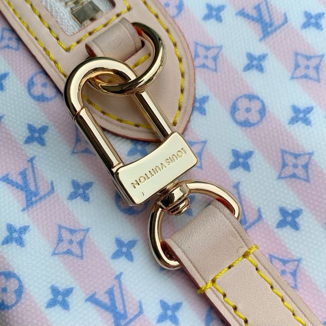 Louis Vuitton Speedy Bandouliere 20 M28668 Stamp Blue
