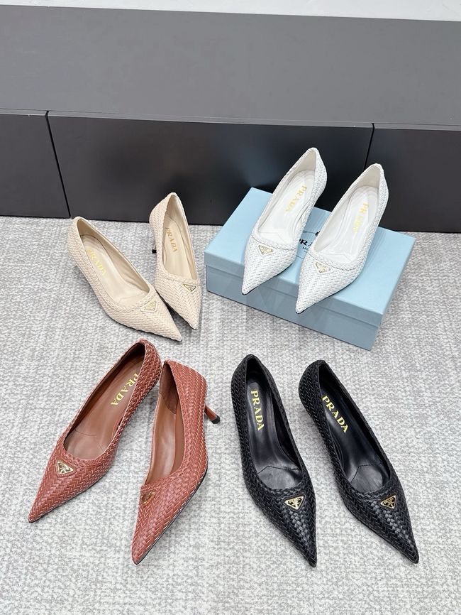 Prada leather pumps 5.5CM 65048-3