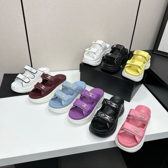Chanel Lambskin Mules 65065-6