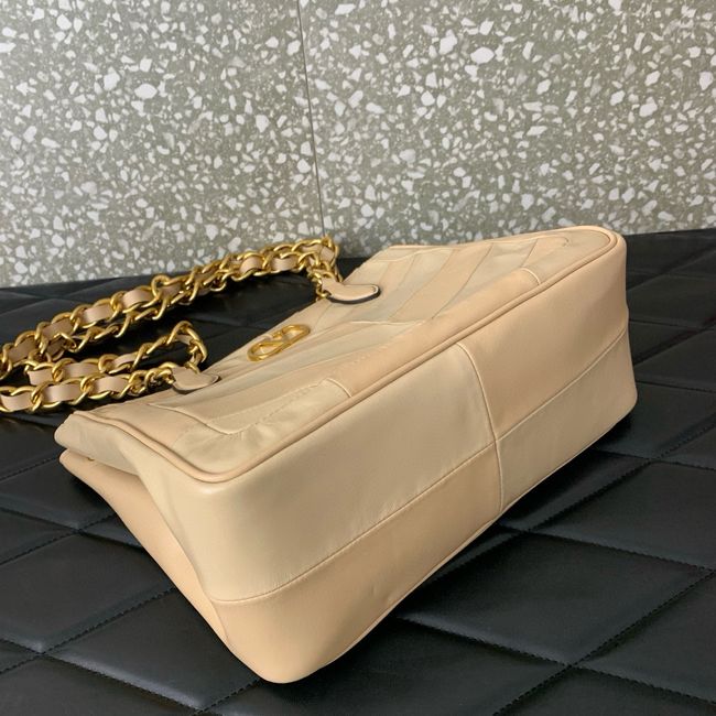 VALENTINO LASEINE Small Handbag WB0T13 golden beige