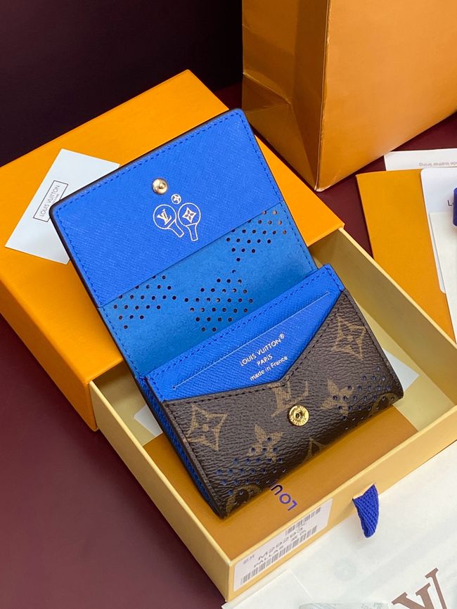 Louis Vuitton Envelope Business Card Holder M29293 blue Louis Vuitton Envelope Business Card Holder M29293 blue