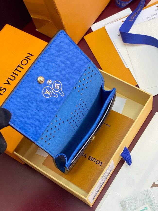 Louis Vuitton Envelope Business Card Holder M29293 blue Louis Vuitton Envelope Business Card Holder M29293 blue