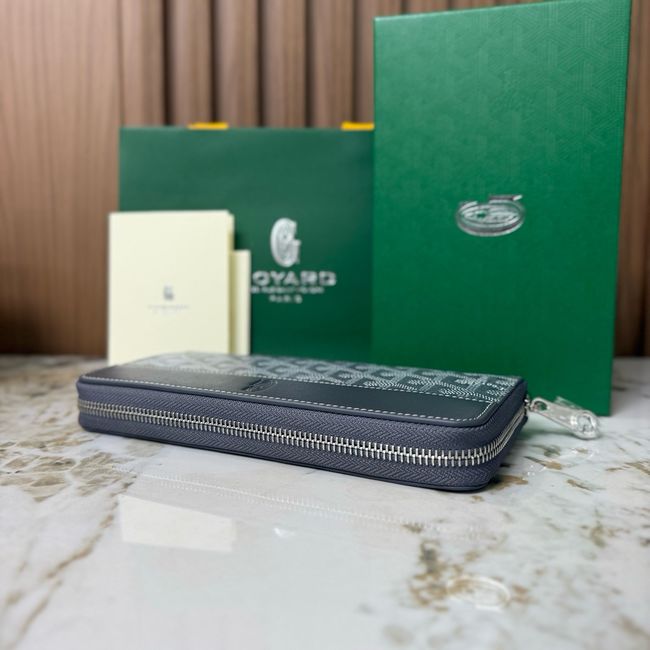 Goyard MATIGNON zip Wallet CL50P gray Goyard MATIGNON zip Wallet CL50P gray