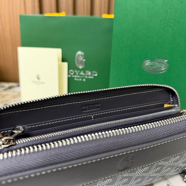 Goyard MATIGNON zip Wallet CL50P gray Goyard MATIGNON zip Wallet CL50P gray
