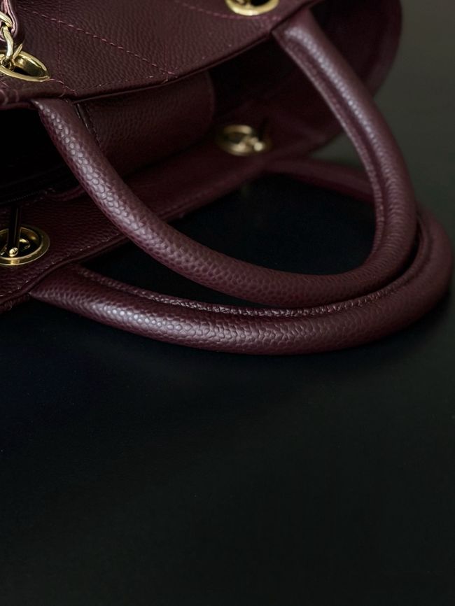 Chanel Small Shopping Bag AS6025 Dark pink