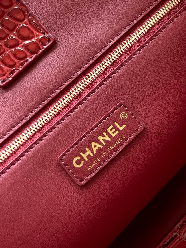 Chanel Large Shopping Bag AS6239 Burgundy Chanel Large Shopping Bag AS6239 Burgundy