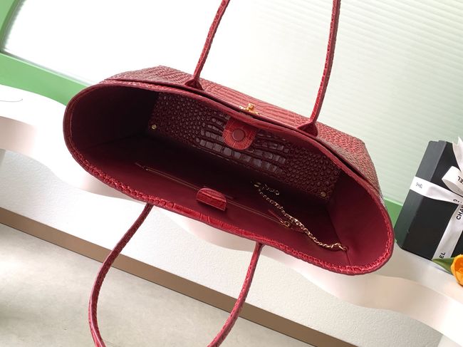 Chanel Large Shopping Bag AS6239 Burgundy Chanel Large Shopping Bag AS6239 Burgundy