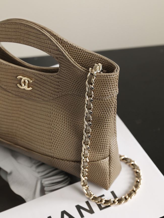 CHANEL 31 Mini Shopping Bag AS3656 gray CHANEL 31 Mini Shopping Bag AS3656 gray