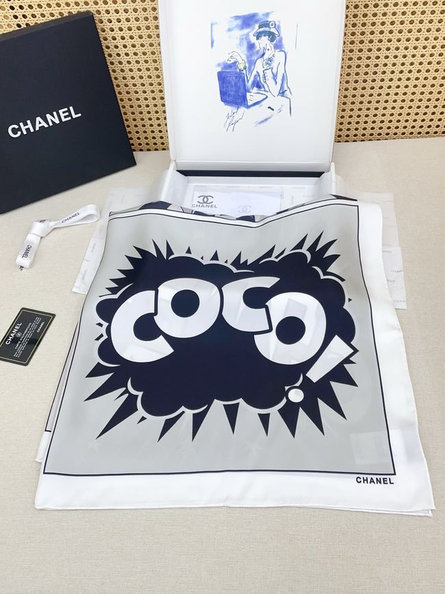 Chanel silk scarf B25982-2