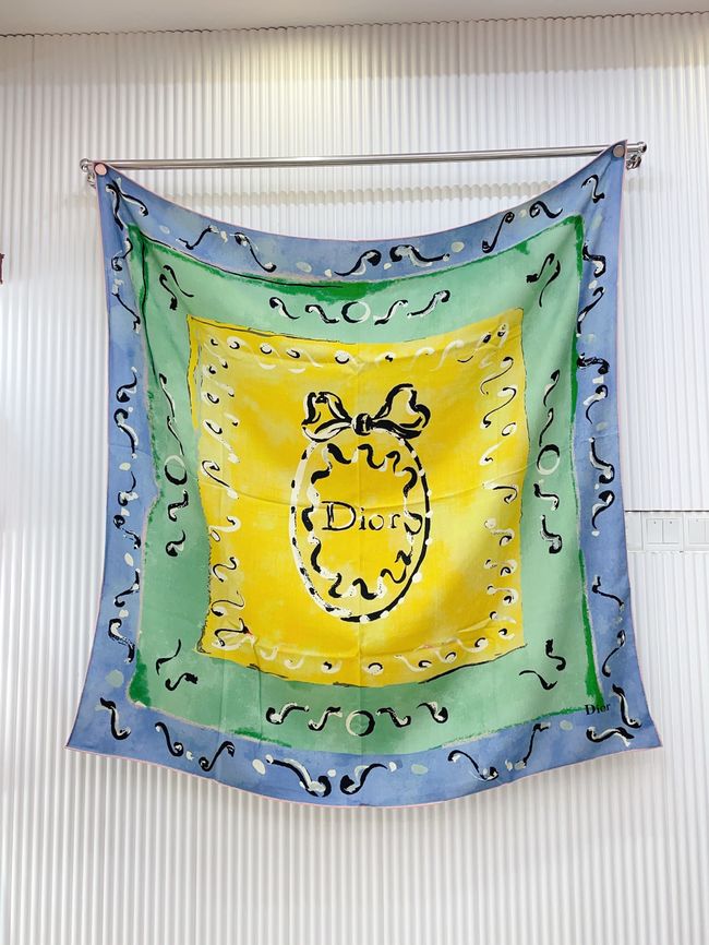 Dior silk scarf KY209-2 Dior silk scarf KY209-2