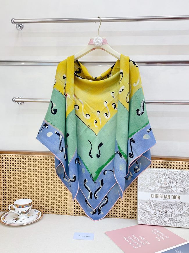 Dior silk scarf KY209-2 Dior silk scarf KY209-2