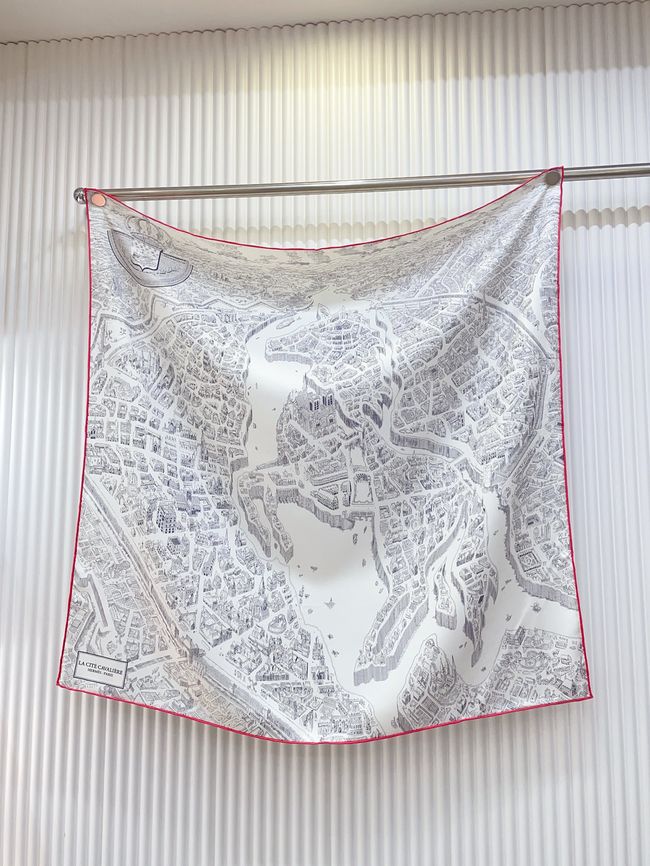 Hermes cashmere scarf H251530-2
