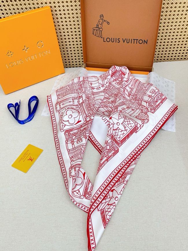 Louis Vuitton silk Square 90 M98340-3 Louis Vuitton silk Square 90 M98340-3