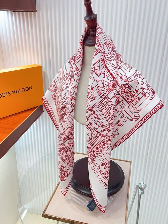 Louis Vuitton silk Square 90 M98340-3 Louis Vuitton silk Square 90 M98340-3