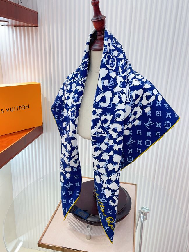 Louis Vuitton silk Square 90 M98341-1 Louis Vuitton silk Square 90 M98341-1