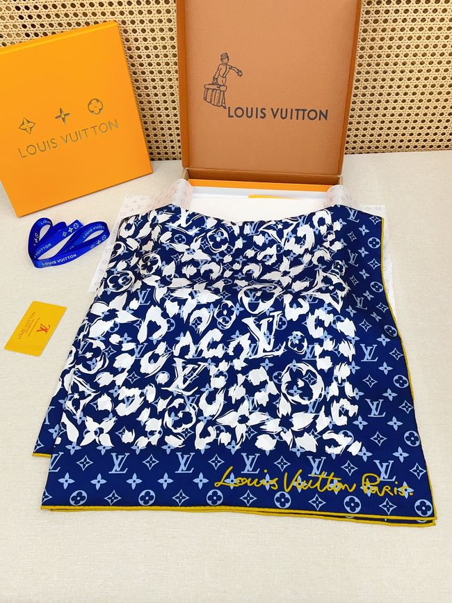 Louis Vuitton silk Square 90 M98341-1 Louis Vuitton silk Square 90 M98341-1