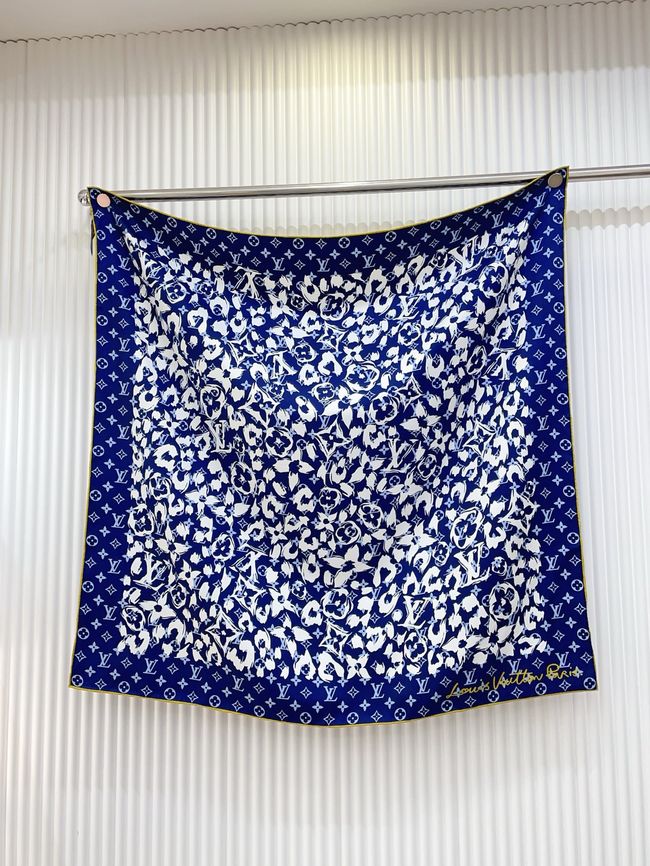 Louis Vuitton silk Square 90 M98341-1 Louis Vuitton silk Square 90 M98341-1