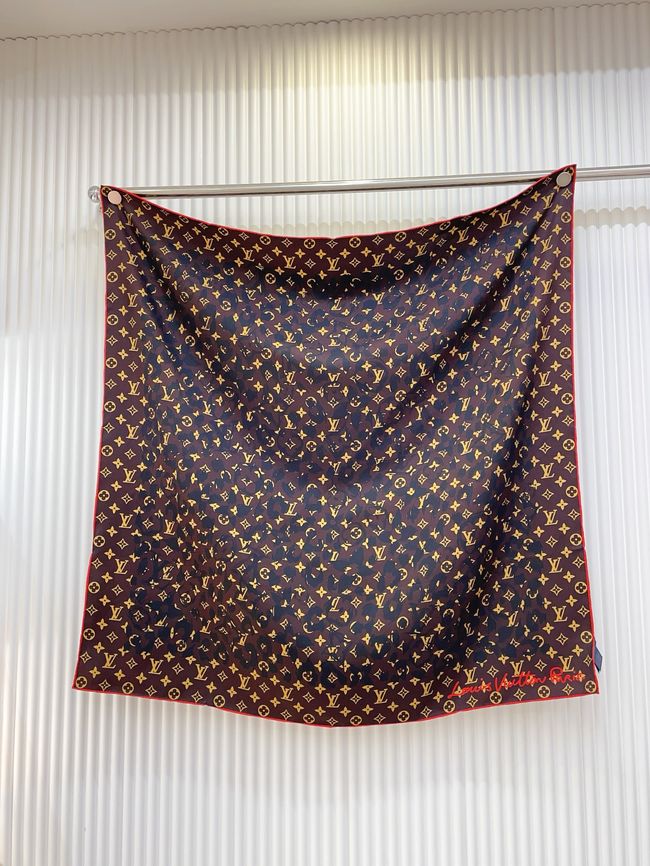 Louis Vuitton silk Square 90 M98341-3 Louis Vuitton silk Square 90 M98341-3