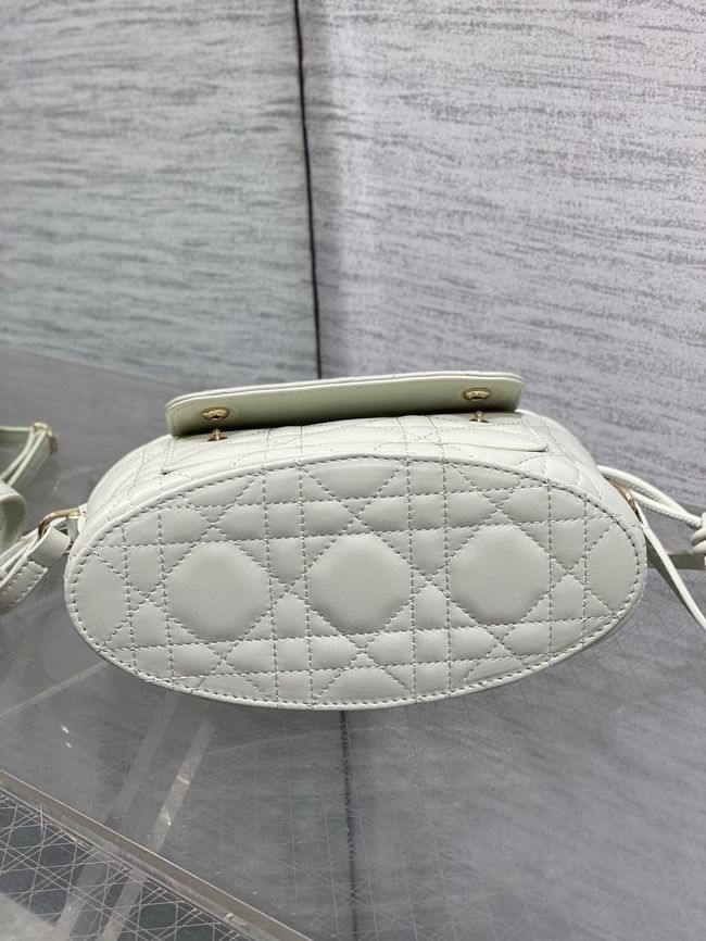 Dior Adiorable Mini Bucket Bag Cannage Lambskin S2426 Cream Dior Adiorable Mini Bucket Bag Cannage Lambskin S2426 Cream