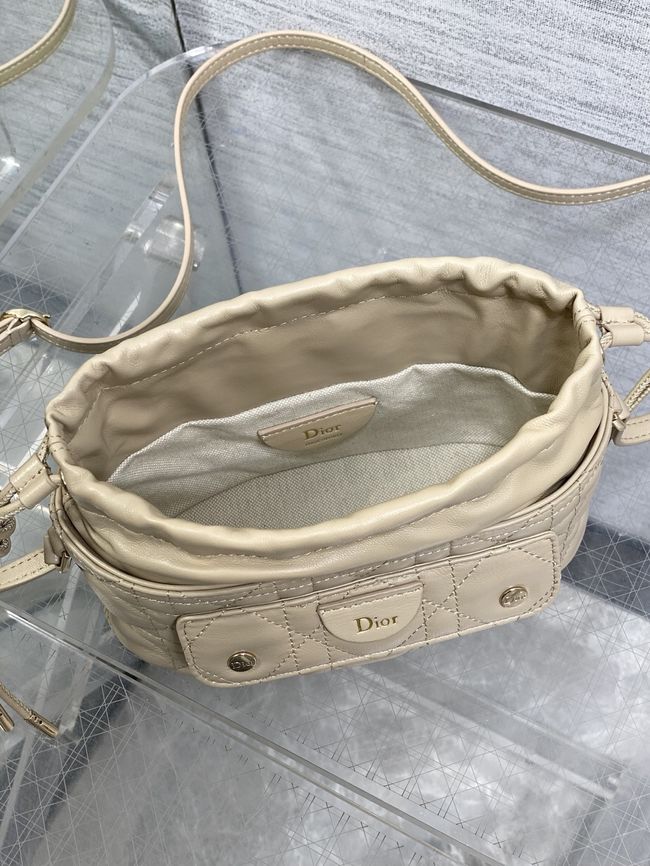 Dior Adiorable Mini Bucket Bag Cannage Lambskin S2426 Trench Dior Adiorable Mini Bucket Bag Cannage Lambskin S2426 Trench