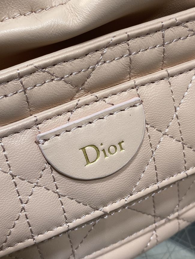 Dior Adiorable Mini Bucket Bag Cannage Lambskin S2426 pink Dior Adiorable Mini Bucket Bag Cannage Lambskin S2426 pink