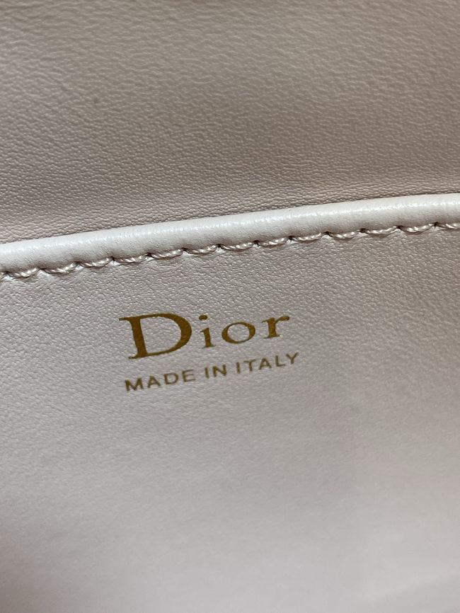 Dior Adiorable Top Handle Mini Bag Macrocannage Lambskin S1713OGY Ballet Pink