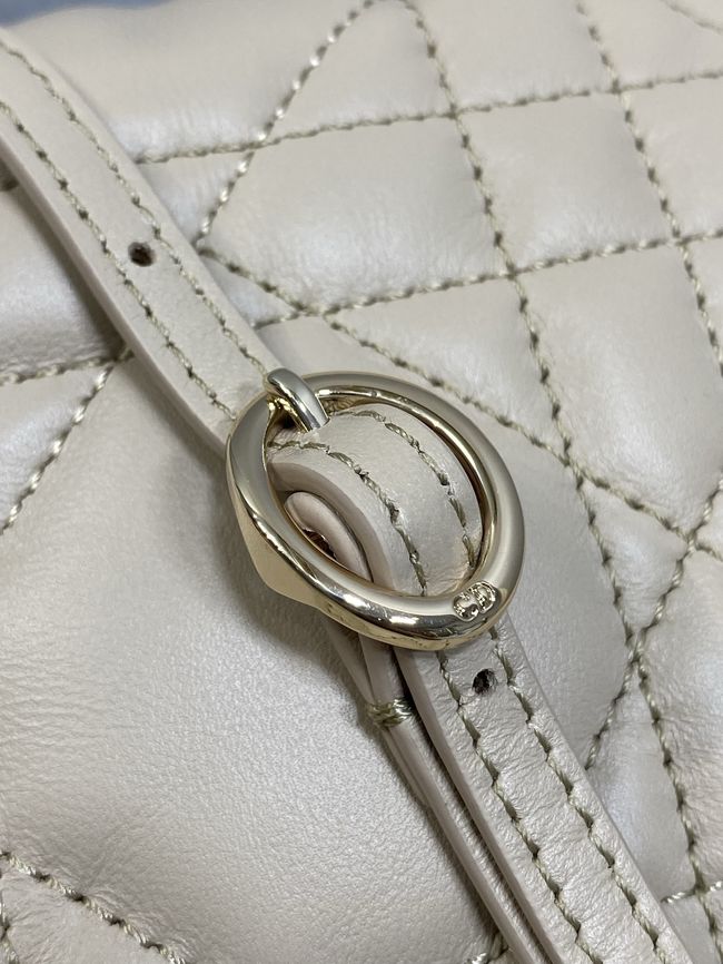 Dior Adiorable Top Handle Mini Bag Macrocannage Lambskin S1713OGY Cream Dior Adiorable Top Handle Mini Bag Macrocannage Lambskin S1713OGY Cream