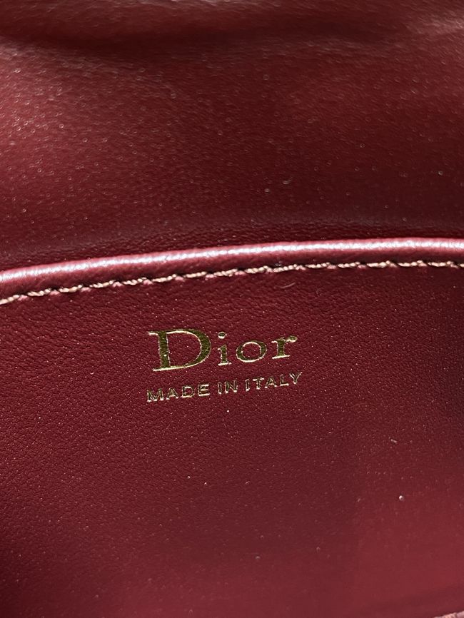 Dior Adiorable Top Handle Mini Bag Macrocannage Lambskin S1713OGY burgundy Dior Adiorable Top Handle Mini Bag Macrocannage Lambskin S1713OGY burgundy