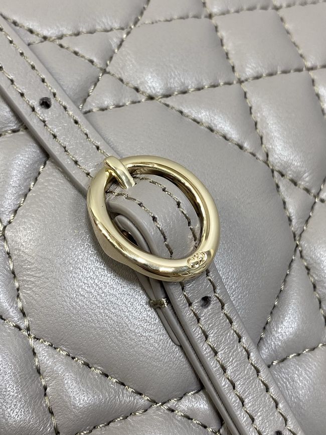 Dior Adiorable Top Handle Mini Bag Macrocannage Lambskin S1713OGY dark gray Dior Adiorable Top Handle Mini Bag Macrocannage Lambskin S1713OGY dark gray