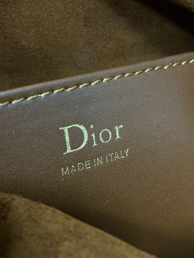 Dior Adiorable Top Handle Mini Bag Macrocannage Suede S1713OGY camel Dior Adiorable Top Handle Mini Bag Macrocannage Suede S1713OGY camel