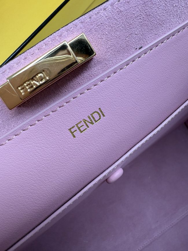 FENDI Way Large leather bag 8BN369 burgundy FENDI Way Large leather bag 8BN369 burgundy
