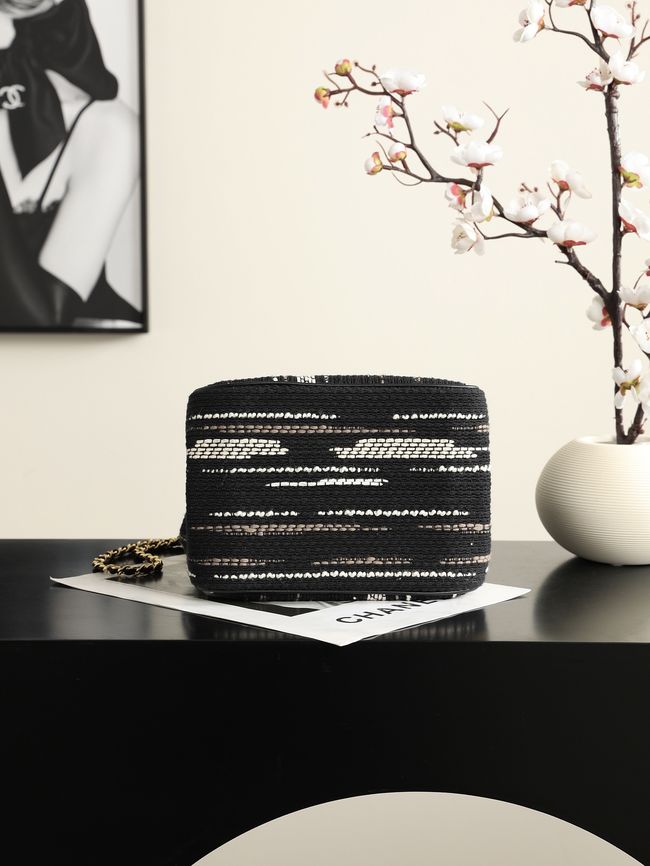 Chanel Mini Shopping Bag AS6199 black
