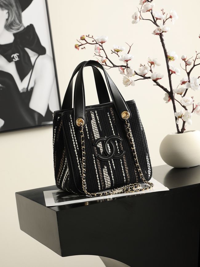 Chanel Mini Shopping Bag AS6199 black