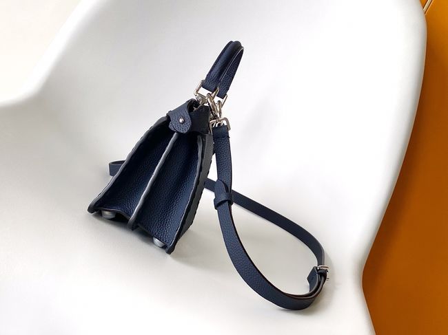 FENDI Peekaboo ISeeU Petite bag 8BN335A dark blue