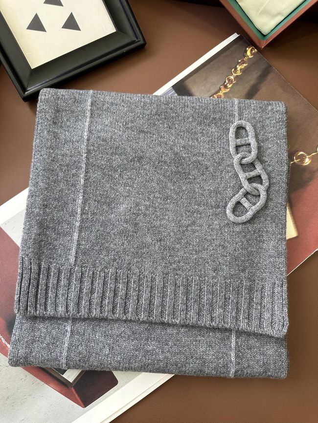 Hermes cashmere Scarf H36118-1 Hermes cashmere Scarf H36118-1