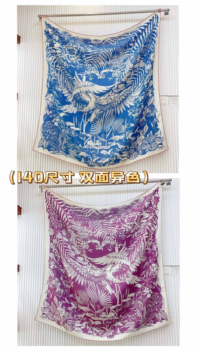 Hermes cashmere Shawl H36117-2