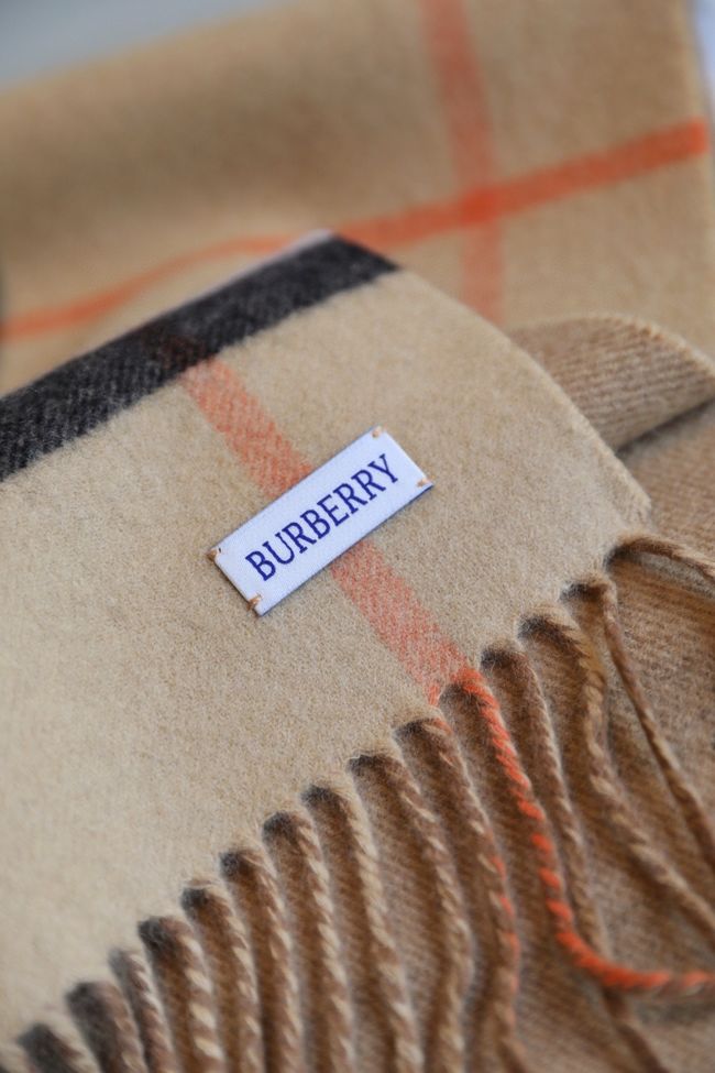 Burberry cashmere scarf BU0031-1