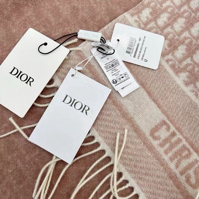 Dior Oblique Scarf Cashmere 9I093-1
