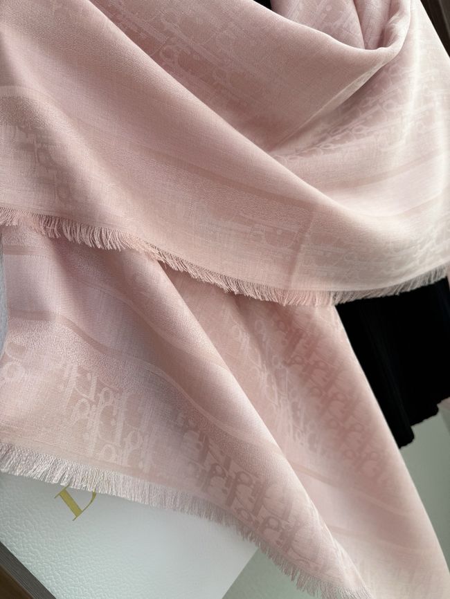 Dior Oblique Shawl Wool and Silk Jacquard I1058-4 Dior Oblique Shawl Wool and Silk Jacquard I1058-4
