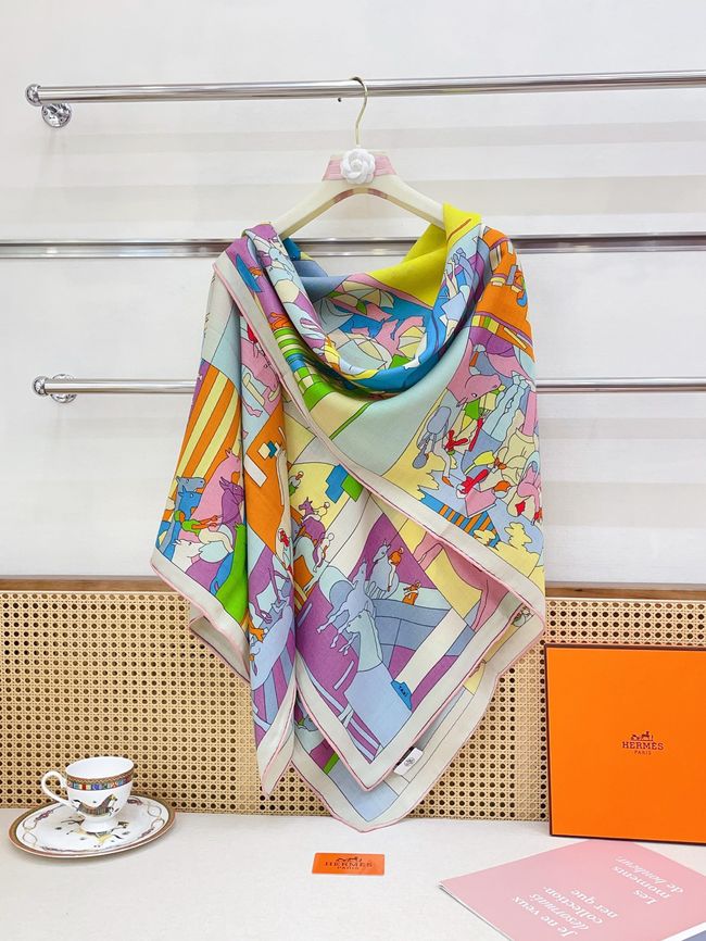 Hermes cashmere Shawl H36120-1
