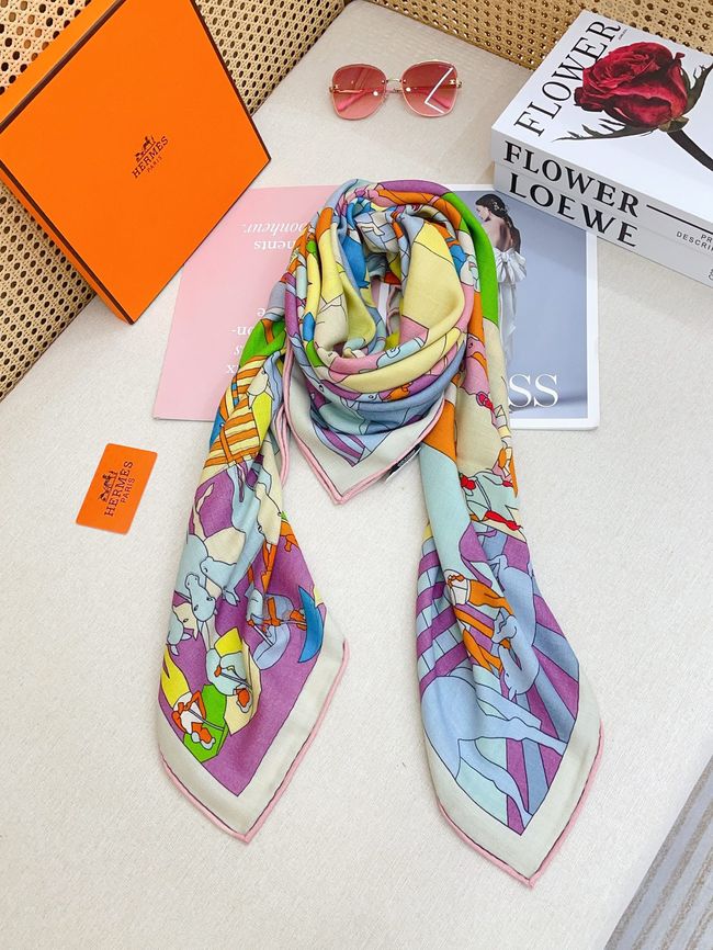 Hermes cashmere Shawl H36120-1