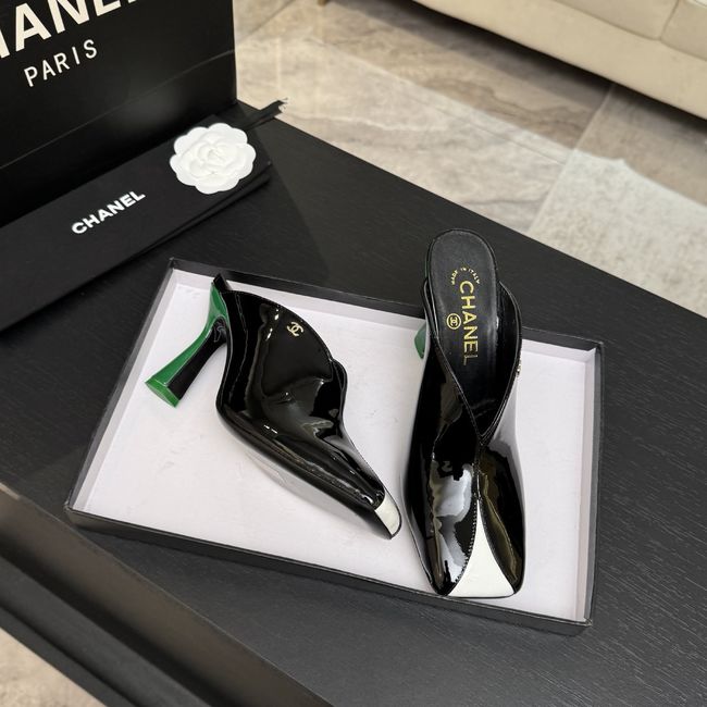 Chanel Mules Patent Calfskin G47606-6