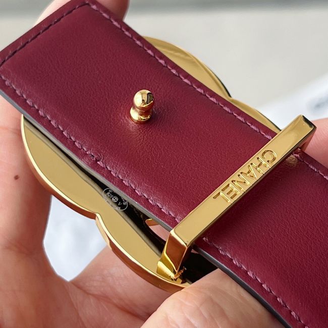 Chanel Leather belt 30MM ABH250-4
